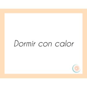bebe calor noche