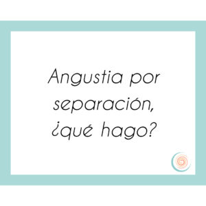 Angustia separación