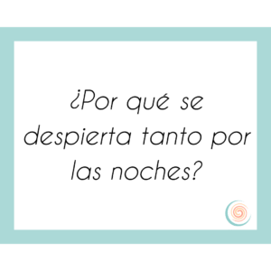 bebé despierto noches